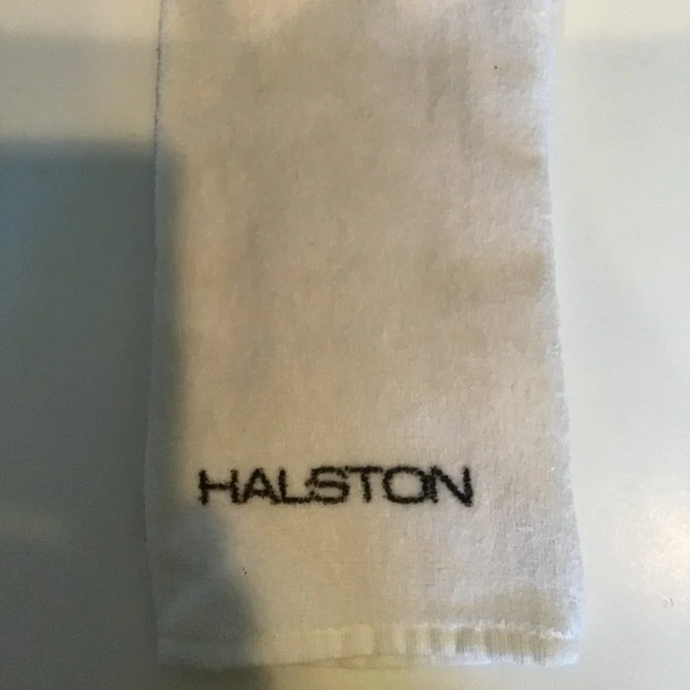 Halston New Golf or Sports White Towel